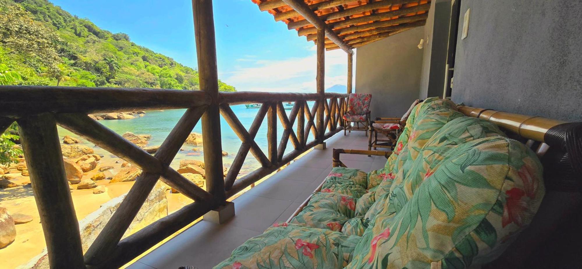 Pousada Sobre As Ondas De Picinguaba Ngoại thất bức ảnh